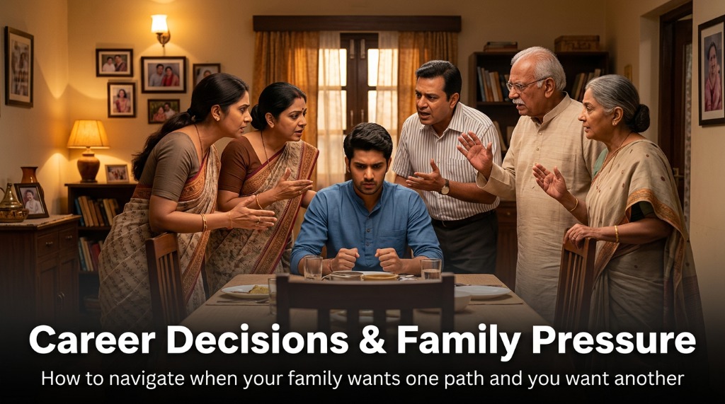 Career Decisions Under Family Pressure: A Psychologist-Backed Guide